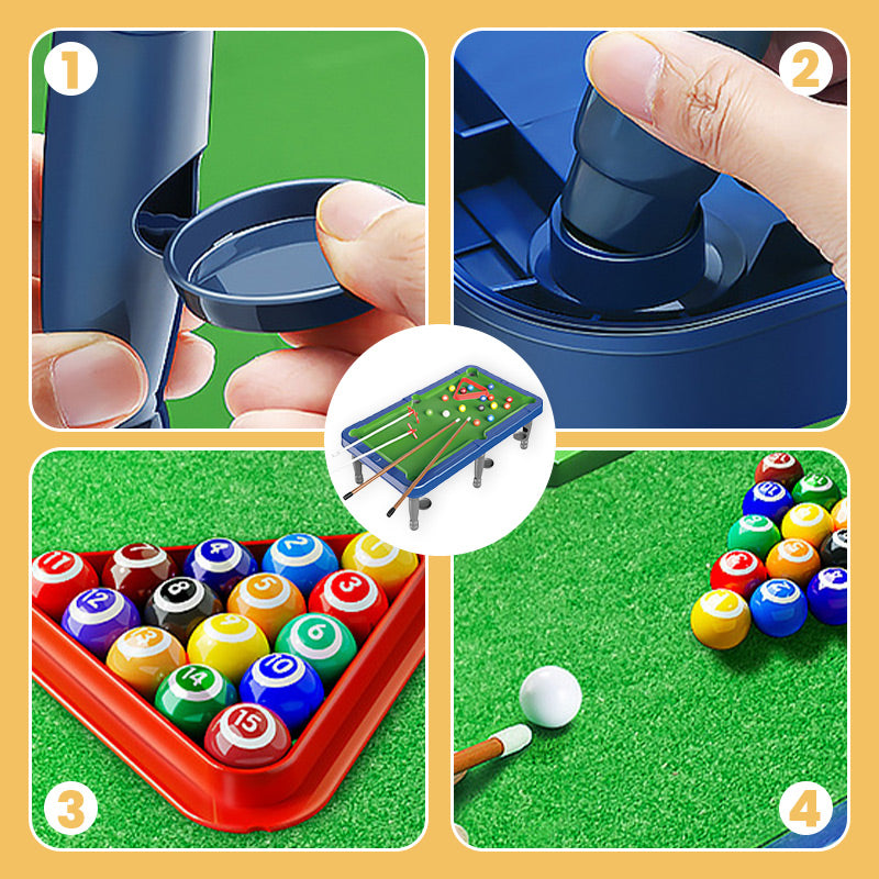 Arenzza 6-in-1 portable multi-functional game table for kids, featuring various game surfaces and colorful design.