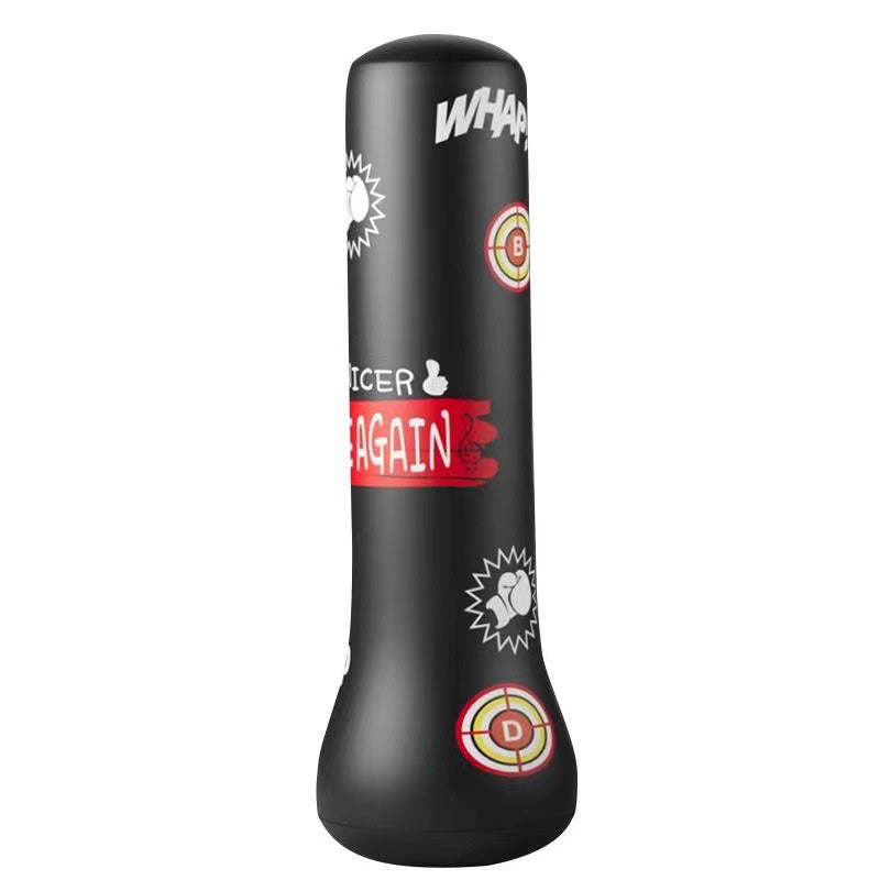 Arenzza kids inflatable boxing tumbler toy with colorful design, suitable for active play and fun indoor or outdoor entertainment.