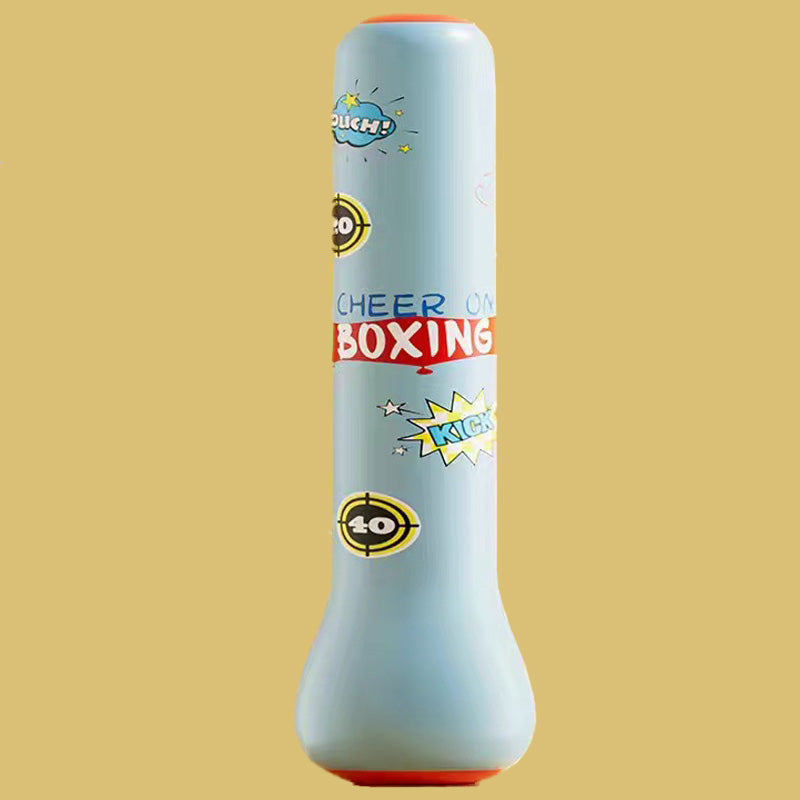 Arenzza Kids Inflatable Boxing Tumbler toy, colorful inflatable punching bag for kids' active play and fun.
