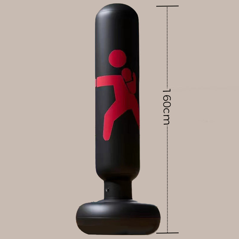 Arenzza Kids Inflatable Boxing Tumbler toy for children, featuring bright colors and a durable inflatable design for active play.