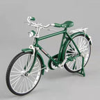 A detailed Arenzza DIY bicycle model toy kit with assembled metal parts, perfect for kids and gift enthusiasts.