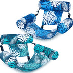 Arenzza inflatable pool floating chair with bright colors, designed for kids' pool fun and relaxation in the water.