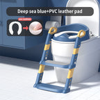 Arenzza potty training toilet seat with ladder for kids, colorful and sturdy, designed to help children learn to use the toilet independently.