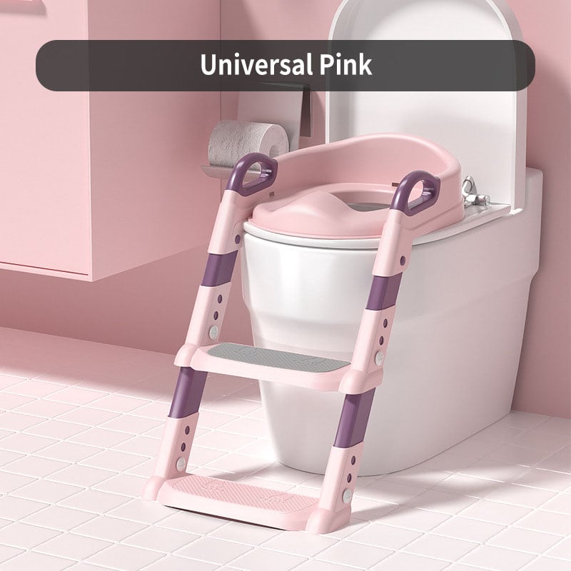 Arenzza potty training toilet seat with ladder for kids, featuring a colorful design to help children learn to use the toilet independently.