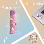 A set of colorful Arenzza positive emotional support buddies stickers featuring cheerful cartoon characters for kids and gifts.