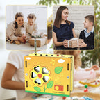 Arenzza DIY mini radio toy for kids, colorful educational toy perfect for children’s gifts and learning activities.