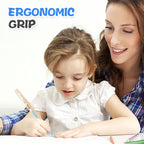 Arenzza erasable pens for kids and gifts, featuring colorful ink and ergonomic design, shown in a set of two on a white background.