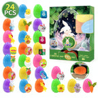 Arenzza 24 pre-filled Easter eggs filled with fun surprises for kids, perfect for Easter celebrations and gift-giving.