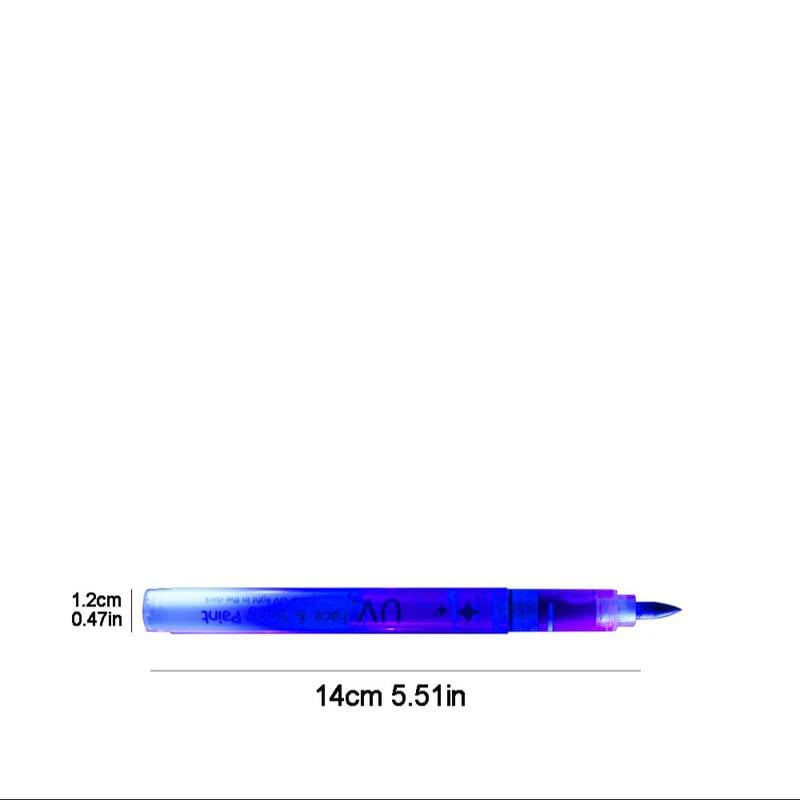 Arenzza UV glow face and body paint markers set with vibrant colors, designed for kids and artistic body painting.