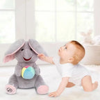 Aarenza Cute Hide and Seek Elephant plush toy for kids, soft stuffed animal with playful design, perfect for children’s gifts and cuddles.