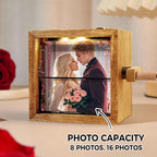 Arenzza Photo Display Rotary Flip Book showing colorful pages with photos, designed as a fun kids' toy and gift item.