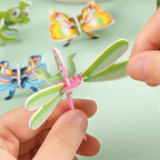 Colorful 2025 Educational 3D Cartoon Puzzle toy for kids by Arenzza, featuring vibrant 3D cartoon characters and engaging design.
