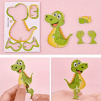 Colorful 2025 Educational 3D Cartoon Puzzle by Arenzza featuring vibrant, kid-friendly toy design for learning and play.