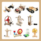 Arenzza DIY creative handmade technology toy for kids, featuring colorful components and intricate design elements.