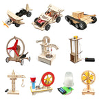 Arenzza DIY creative handmade technology toy for kids, featuring colorful components and interactive design on a white background.