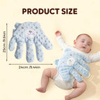 Aarenza Smart Soothing Baby Sleep Palm toy with soft fabric and gentle design, ideal for calming infants and promoting sleep.