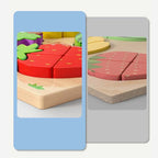 A wooden 3D puzzle toy from Arenzza, featuring colorful interlocking pieces for kids' educational play and gift-giving.