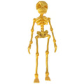 3D printed vintage skeleton magnetic figurine by Arenzza, featuring detailed design perfect for toys, gifts, or decorations.