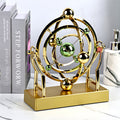 Arenzza celestial orbit perpetual motion pendulum toy with rotating celestial orbits, perfect for home rotary decoration.