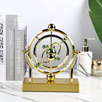 Arenzza celestial orbit perpetual motion pendulum toy with rotating spheres, a creative home rotary decoration for kids and gifts.