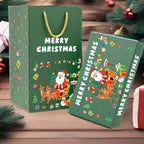 Aarenza unique folding bouncing Christmas gift box toy for kids, featuring festive holiday design and playful bouncing mechanism.
