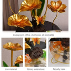 Arenzza luxury aquarium-shaped lotus ornament toy, creative and decorative, perfect for kids and gifts.