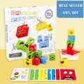 Arenzza 5D puzzle toy showing colorful educational face-changing family game for kids and family fun.