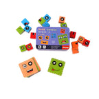 Arenzza 5D puzzle toy featuring faces that change, designed for kids' educational family game and gift activities.