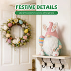 Arenzza Easter Bunny Gnome Figurine toy, featuring a whimsical bunny with a gnome hat, perfect for kids and Easter decorations.