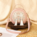 Arenzza DIY Chinese Style Crossbody Bag Making Kit with colorful fabric, tools, and accessories for kids and craft enthusiasts.