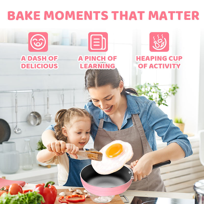 Arenzza children's mini kitchen toy set with 22 pieces including pots, utensils, and food items for kids' pretend play.