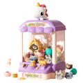 Arenzza children's toy claw machine with plush dolls and capsules, featuring bright colors and playful design for kids and gifts.