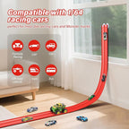 Arenzza DIY Hot Wheels racetrack toy for kids, featuring colorful racing cars and a fun, interactive racing track setup.