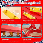Arenzza 2025 Christmas Hot Wheels racetrack racing toy with colorful cars and track set for kids' holiday gift.