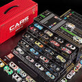 Arenzza 48 mini pull-back cars with built-in garage set, colorful toy cars designed for kids and gift fun.