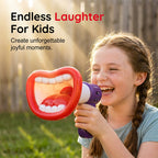 Arenzza Big Mouth Voice Changer Megaphone Toy for kids, featuring colorful design and large mouthpiece for fun role play and voice modulation.