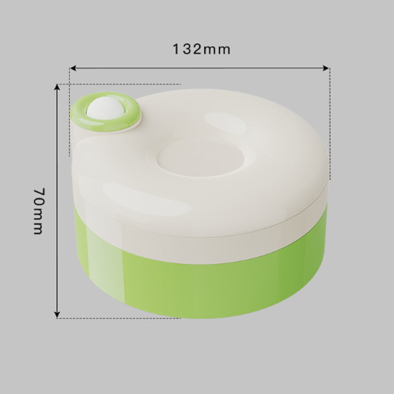 Arenzza rotating magnetic sewing kit with colorful magnetic pieces and sewing tools for kids and craft projects.