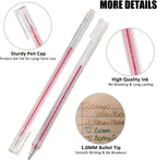 Arenzza glitter gel pen set with 10 colorful pens featuring smooth ink and quick-dry surface, ideal for kids and gift use.
