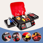 Aarenza MagicMeals Kids Sensory Kitchen toy set with colorful play utensils and pretend food for imaginative kids' play.
