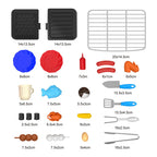 Arenzza MagicMeals Kids Sensory Kitchen toy set with colorful utensils and play food for imaginative kids' play and learning.