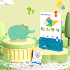 Aarenza children's logic key toy set featuring colorful lock and key puzzle for kids ages 2-6, educational Montessori toy for early learning.