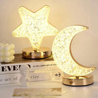 Arenzza 3-color LED crystal-like atmosphere lamp with vibrant light display, designed as a decorative toy or gift for kids.