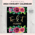 Arenzza 2025 calendar featuring humorous illustrations for women, designed as a fun toy, gift, or kids’ novelty item.