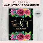 Arenzza 2025 calendar featuring humorous illustrations for women, designed as a fun toy, gift, or kids’ novelty item.