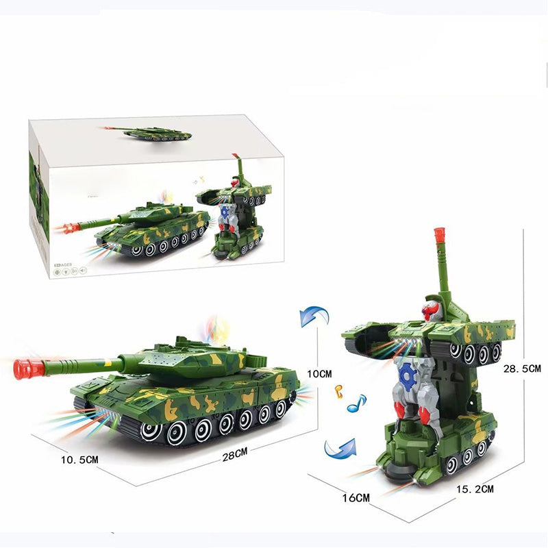 Arenzza electric police toy car for kids, featuring universal deformation design, suitable as a fun gift for children.