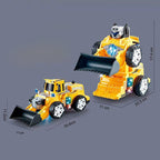 Arenzza electric police toy car for kids with universal deformation features, colorful and designed for children’s play.