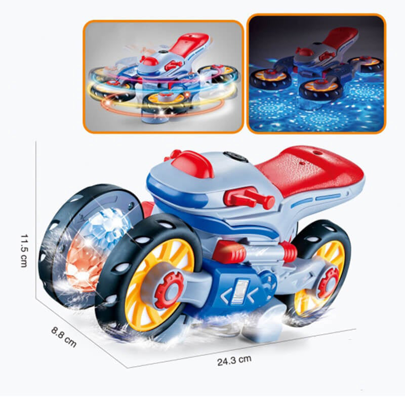 Arenzza electric police toy car for kids featuring universal deformation design, colorful and fun for children’s play and gifts.