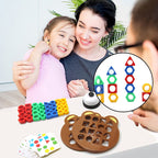 Arenzza shape matching game for kids, colorful toy featuring various geometric shapes and vibrant design for early learning fun.
