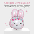 Colorful Easter cartoon animal foil balloons from Arenzza, featuring playful animal designs, perfect for kids' parties and celebrations.