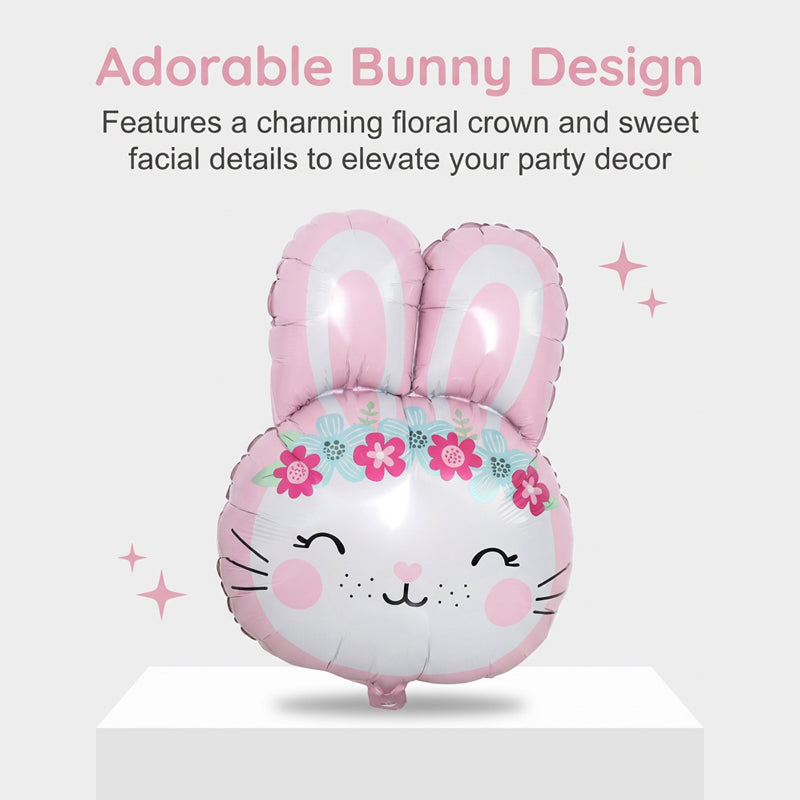 Colorful Easter cartoon animal foil balloons from Arenzza, featuring playful animal designs, perfect for kids' parties and celebrations.